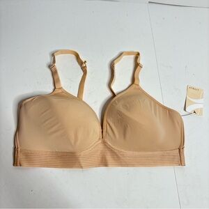 Lively wireless bra 38c toasted almond nwt